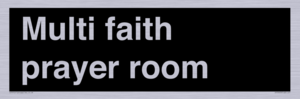 Multi faith prayer room
